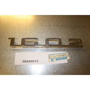 51141826839 EMBLEM BMW 1602