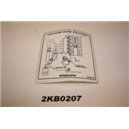 9454242 Volvo V70 S70 C70 dekal