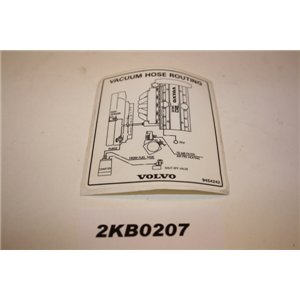 9454242 Volvo V70 S70 C70 dekal