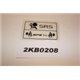 9430213 Volvo SIPS sticker