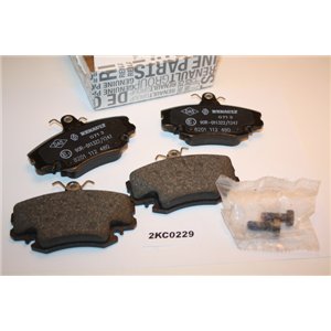 7701209639 Renault brake pads Clio Logan Sandero Twingo Express
