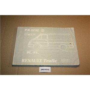 Renault Trafic parts catalogue PR1232