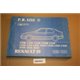 Renault 19 parts catalogue PR1212 9/1989