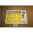 Renault PR830 spare parts catalogue 7/1993