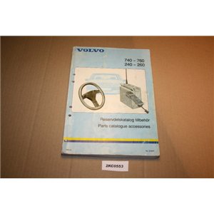 Volvo accessories catalogue 240, 260, 740,760