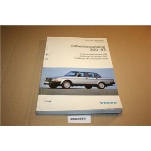 Volvo tillbeh&ouml;rskatalog 240, 260, 242, 244, 245, 264, 265