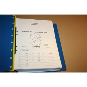 Volvo limousine, polis, taxi, ambulance hearse 200, 700, 900 parts catalogue 