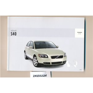 Volvo S40 owners manual 2004 