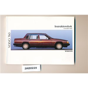 Volvo 760 instruktionsbok