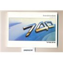 Volvo 740 instruktionsbok 1988