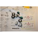 7701209200 Renault clips Megane cab