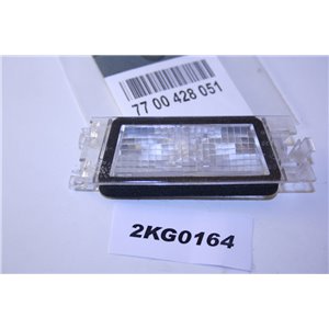 7700428051 Renault Megane Scenic lins nummerskyltsbelysning