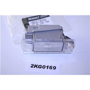 7700796163 Renault lampa nummerskylt