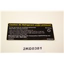 30760401 Volvo label AC
