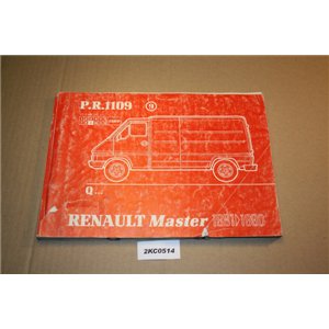 Renault Master reservdelskatalog PR1109