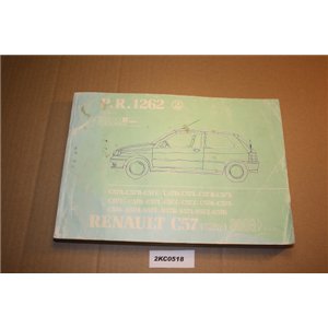 Renault Clio parts catalogue PR1262
