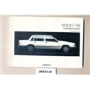 Volvo 740 instruktionsbok 1992