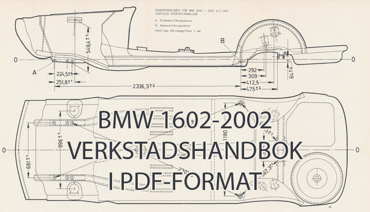 BMW 1602 2002 02 verkstadshandbok